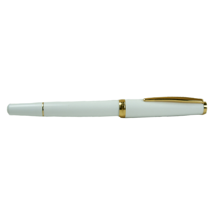 Cleo Skribent - Classic Gold - Fountain Pen - Piston - White