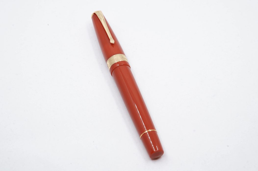 Conway Stewart - Orange Duofold - Fountain Pen - Papier Plume