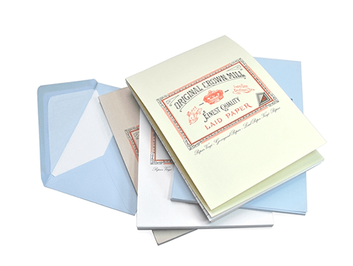 Crown Mill - Classic Laid Writing Pads A5 - Papier Plume