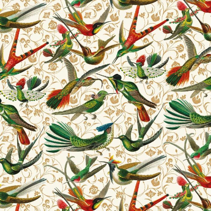 Rossi - Wrapping Paper - Hummingbirds