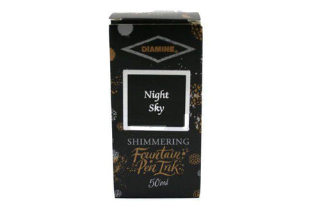 Diamine - Shimmertastic - Shimmering Fountain Pen Ink - Night Sky - Papier Plume