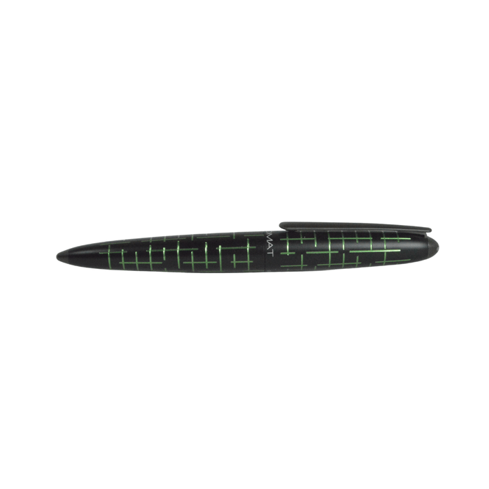 Diplomat - Elox Fountain Pen - Black/Green Matrix - Papier Plume