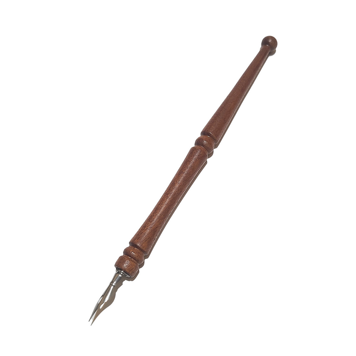 e+m - Simple Dipping Pen For Beginners - Mahogany