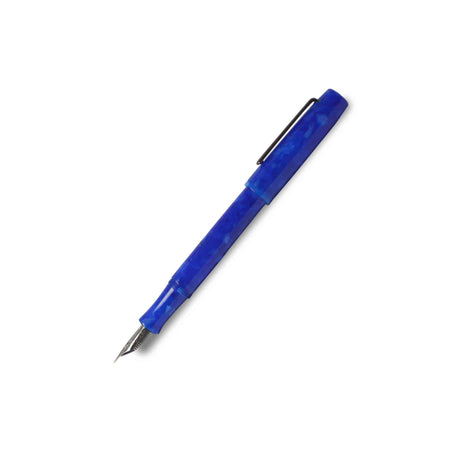 Matthieu Faivet - Number 7 Bleue Crush resin - Fountain Pen - Papier Plume