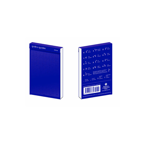 Princeton Architectural Press - Grid & Guides - Micro - Blue - Papier Plume