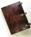 Hard Cover, Leather Bound Buckled Sketching Journal - Papier Plume