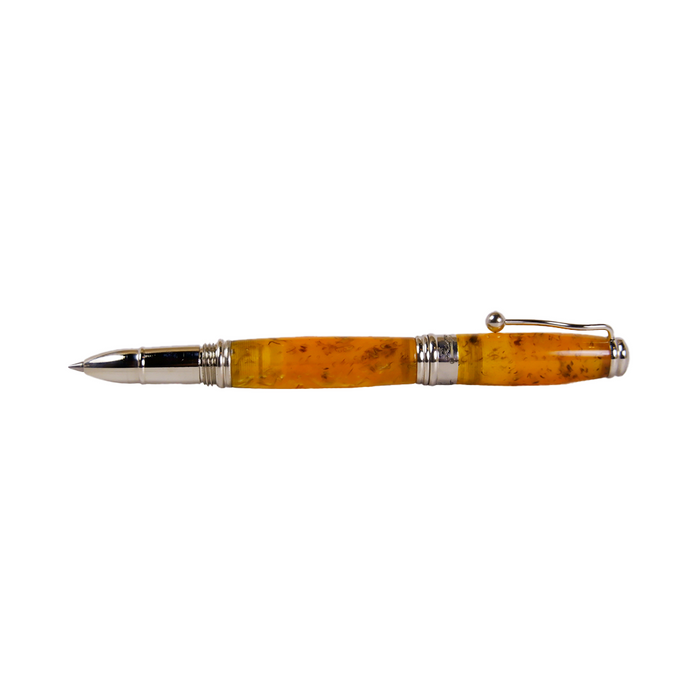 Jean-Pierre Lepine - Indigo Classic Murano - Yellow Orange - Rollerball