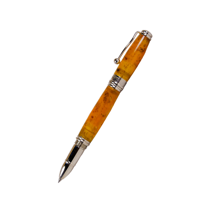 Jean-Pierre Lepine - Indigo Classic Murano - Yellow Orange - Rollerball