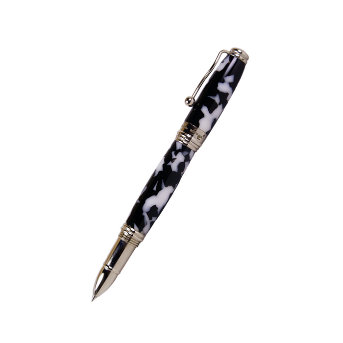 Jean-Pierre Lepine - Indigo Classic Murano - Black and White - Rollerball