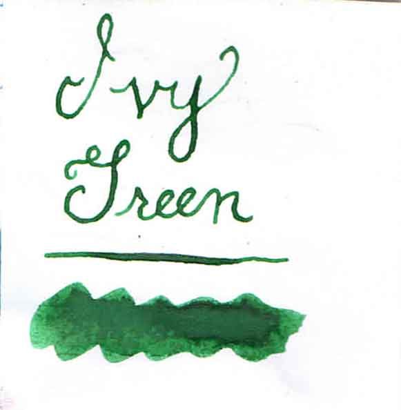 Bottled Calligraphy Inks - Ivy Green