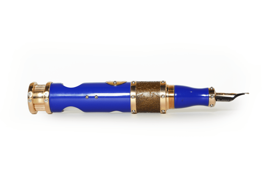 Jean-Pierre Lepine - "Titanic DNA" Limited Edition Fountain Pen - Blue Laquer "100th Anniversary" 1 0f 11