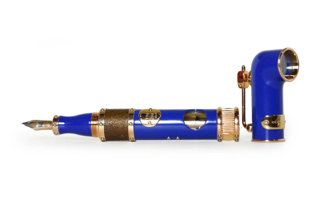 Jean-Pierre Lepine - "Titanic DNA" Limited Edition Fountain Pen - Blue Laquer "100th Anniversary" 1 0f 11 - Papier Plume