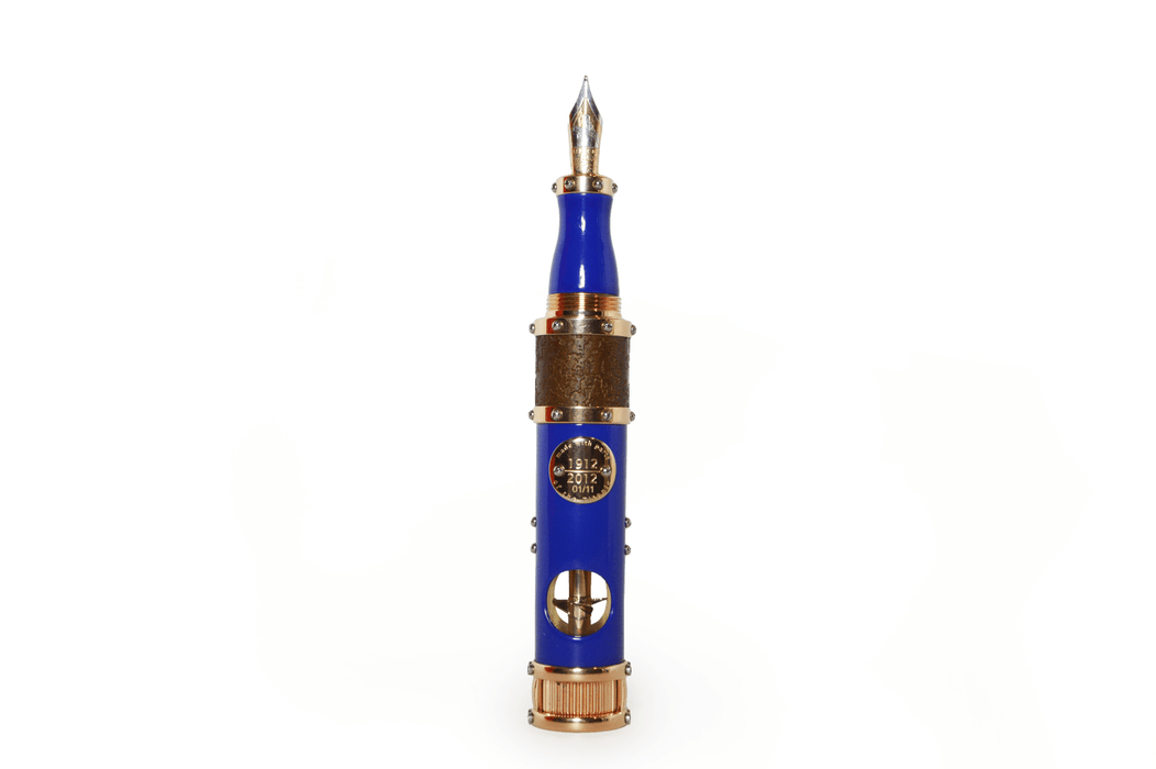 Jean-Pierre Lepine - "Titanic DNA" Limited Edition Fountain Pen - Blue Laquer "100th Anniversary" 1 0f 11 - Papier Plume