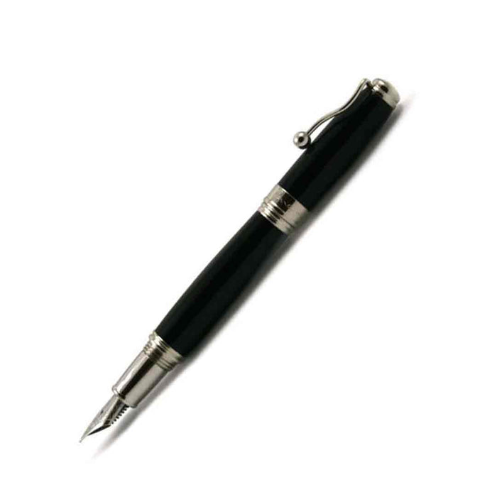 Jean-Pierre Lepine - Indigo Classic Murano - Black - Fountain Pen - Papier Plume