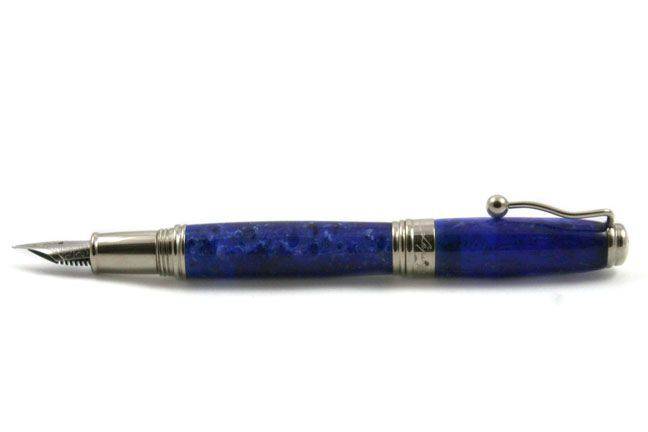 Jean-Pierre Lepine - Indigo Classic Murano - Blue - Fountain Pen - Papier Plume