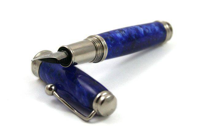 Jean-Pierre Lepine - Indigo Classic Murano - Blue - Fountain Pen - Papier Plume