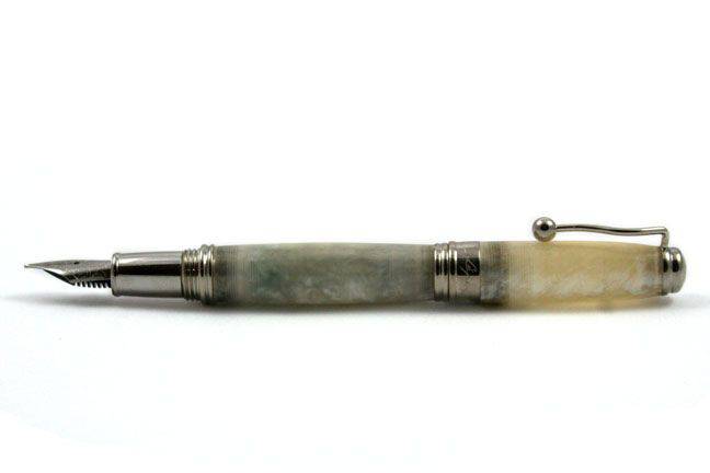 Jean-Pierre Lepine Indigo Classic Murano - Champagne Fountain Pen - Papier Plume