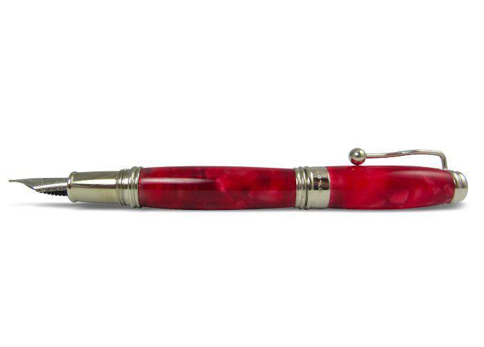 Jean-Pierre Lepine - Indigo Classic Murano - Spotted Red - Fountain Pen - Papier Plume