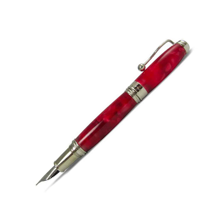 Jean-Pierre Lepine - Indigo Classic Murano - Spotted Red - Fountain Pen - Papier Plume