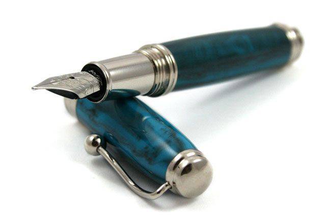 Jean-Pierre Lepine - Indigo Classic Murano - Turquoise - Fountain Pen