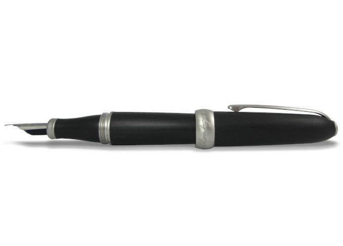 Jean-Pierre Lepine - Winston - Fountain Pen - Black with Matte Chrome Accessory