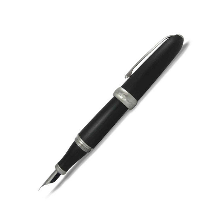 Jean-Pierre Lepine - Winston - Fountain Pen - Black with Matte Chrome Accessory