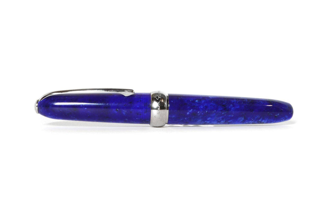 Jean-Pierre Lepine - Winston - Fountain Pen - Blue with Chrome Accessory