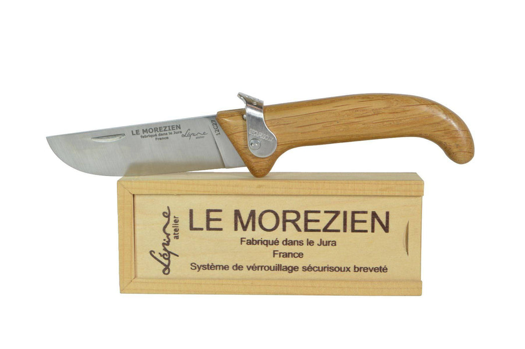 Jean Pierre-Lepine - Le Morezien - Box Wood - Classic Knife - Papier Plume