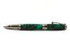 Jean-Pierre Lepine - Indigo Classic Murano - Rollerball - Green with Red Filet - Papier Plume