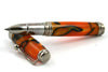 Jean-Pierre Lepine - Indigo Classic Murano - Rollerball - Orange with Blue Filet - Papier Plume