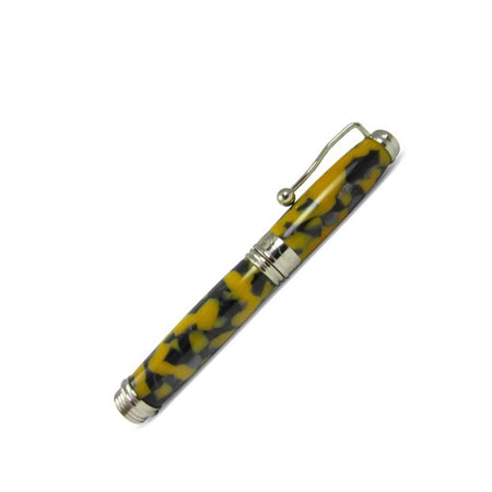 Jean-Pierre Lepine - Indigo Classic Murano - Rollerball - Yellow Black - Papier Plume