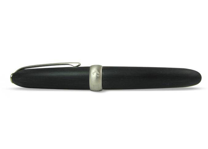 Jean-Pierre Lepine - Winston - Rollerball - Black with Matte Chrome Accessory - Papier Plume