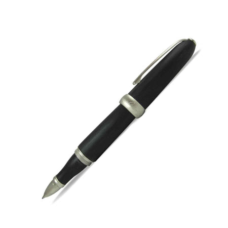 Jean-Pierre Lepine - Winston - Rollerball - Black with Matte Chrome Accessory - Papier Plume