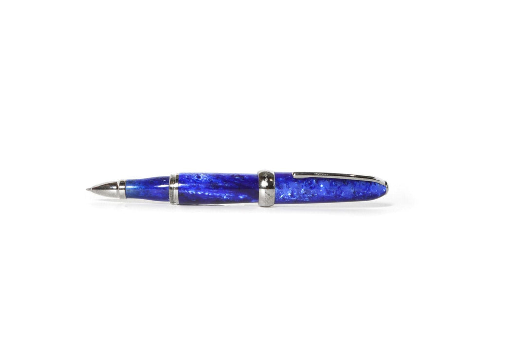 Jean-Pierre Lepine - Winston - Rollerball - Blue with Chrome Accessory - Papier Plume