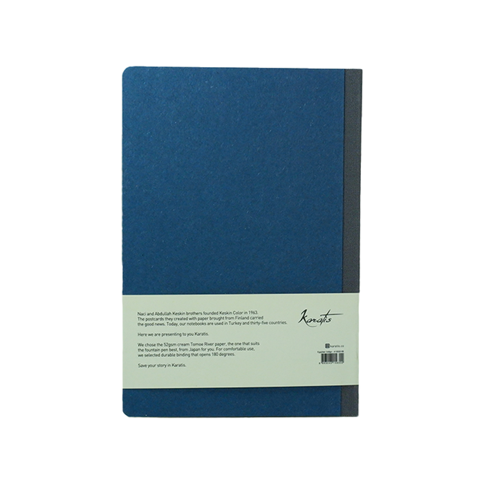 Karatis - Egyptian Indigo - Tomoe River Paper - Notebook