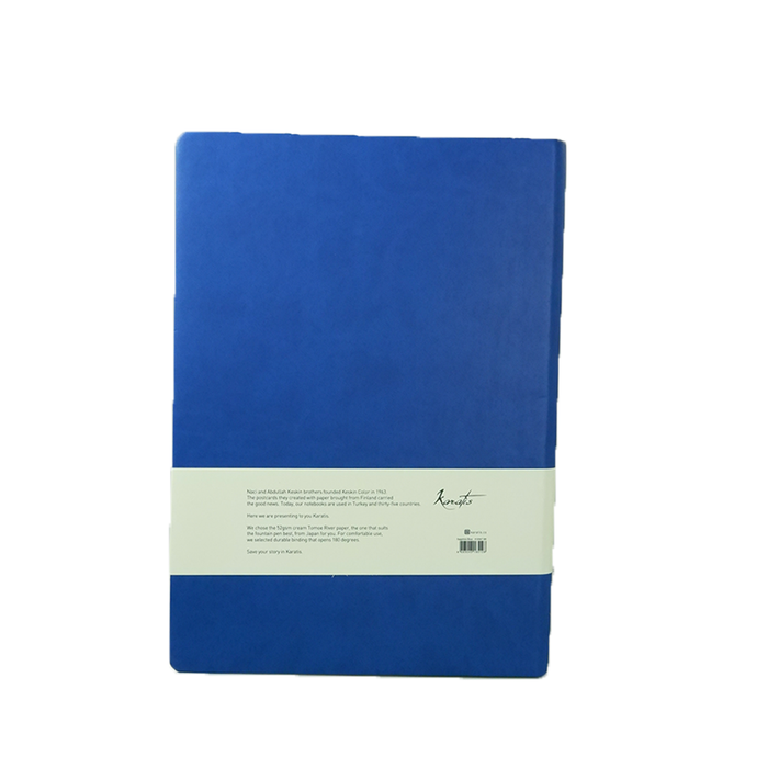 Karatis - B5 Size - Sapphire Blue - Tomoe River Paper - Notebook