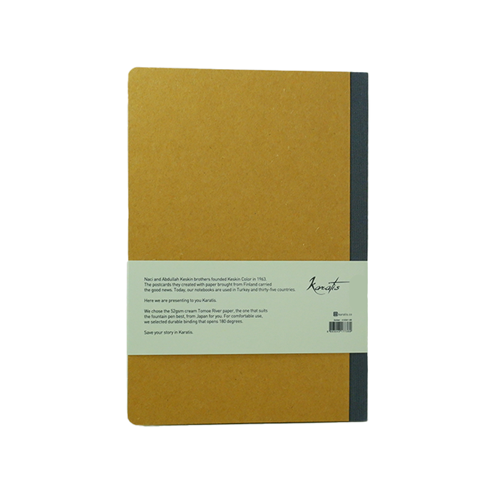 Karatis - Amber - Tomoe River Paper - Notebook