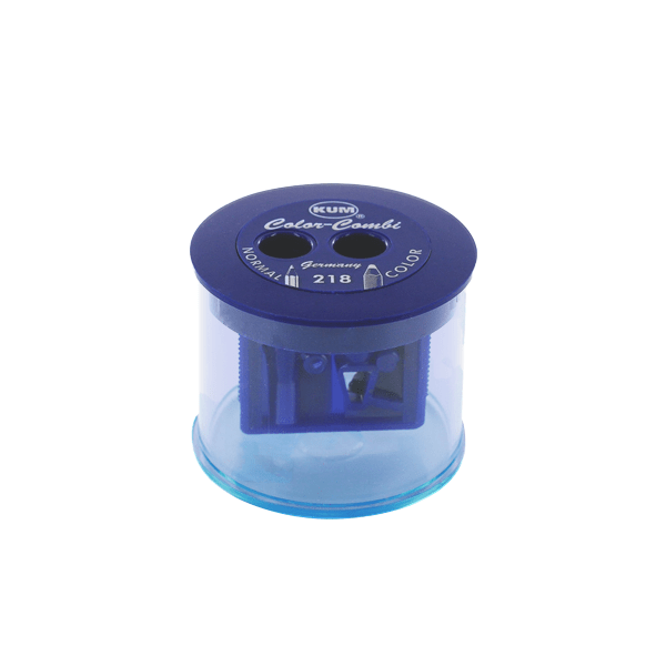 KUM - Color Combi Pencil Sharpener 8mm - Special Price