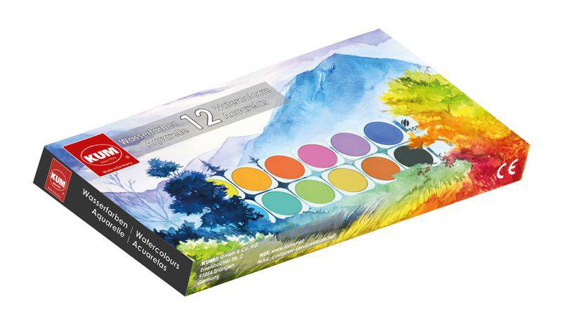 KUM 12 Watercolor Set - Papier Plume