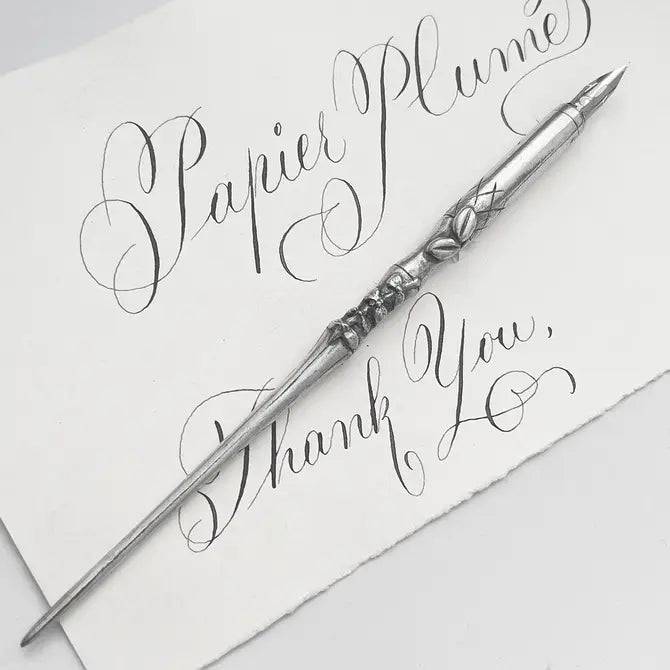 Pewter Dip Pens - Papier Plume