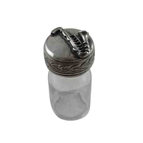 Le Potier D'Étain- 15ml Pewter top - Bottle - Saxophone - Papier Plume