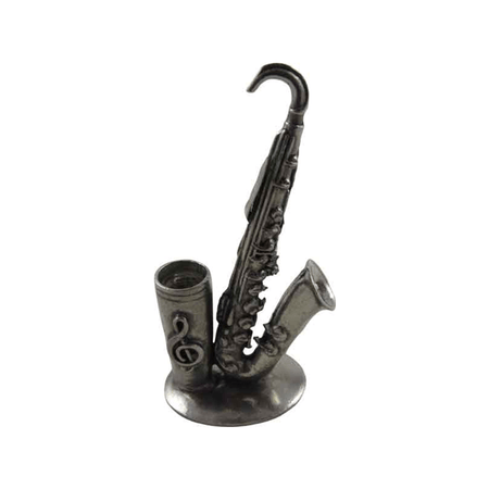 Le Potier D'Étain- Pewter - Saxophone - Stand for Quill - Papier Plume