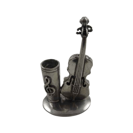 Le Potier D'Étain- Pewter - Violin - Stand for Quill - Papier Plume