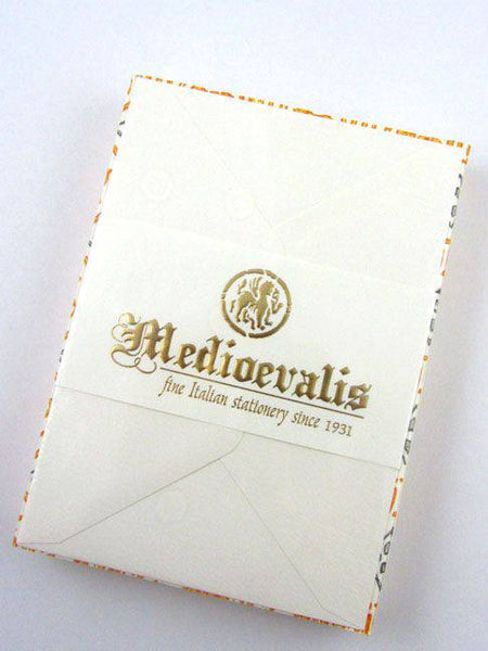 Medioevalis - Writing Pad and Envelopes - 9 x 6 Inches - Papier Plume