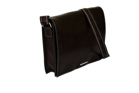 Munari - Leather Messenger Bag Vachetta - Papier Plume