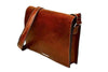 Munari - Leather Messenger Bag Vachetta - Papier Plume