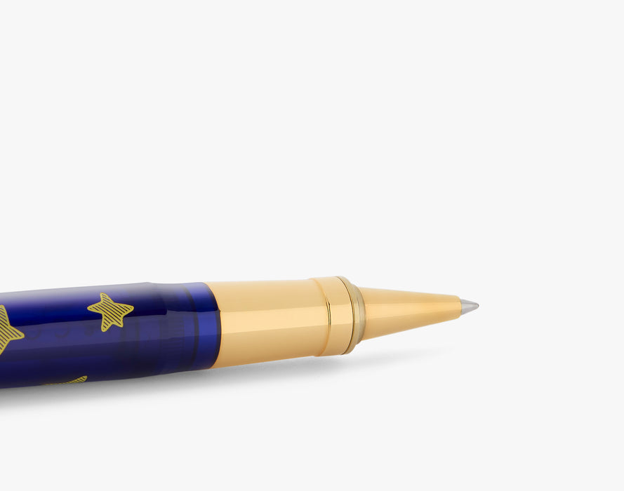 Visconti Le Petit Prince regular edition rollerball pen with detailed design and elegant craftsmanship.