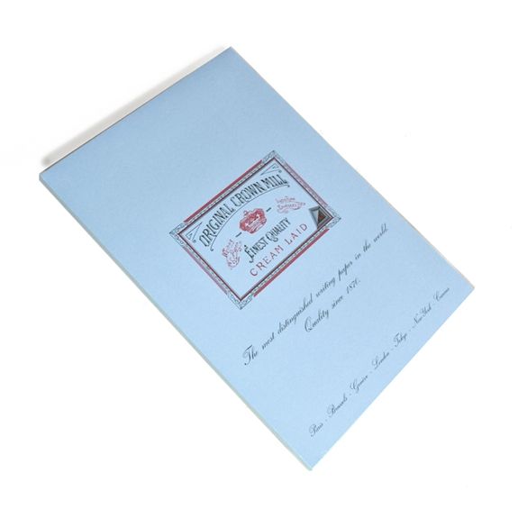 Crown Mill - Classic Laid Writing Pads A4