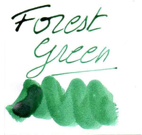 Bottled Calligraphy Inks - Forest Green - Papier Plume