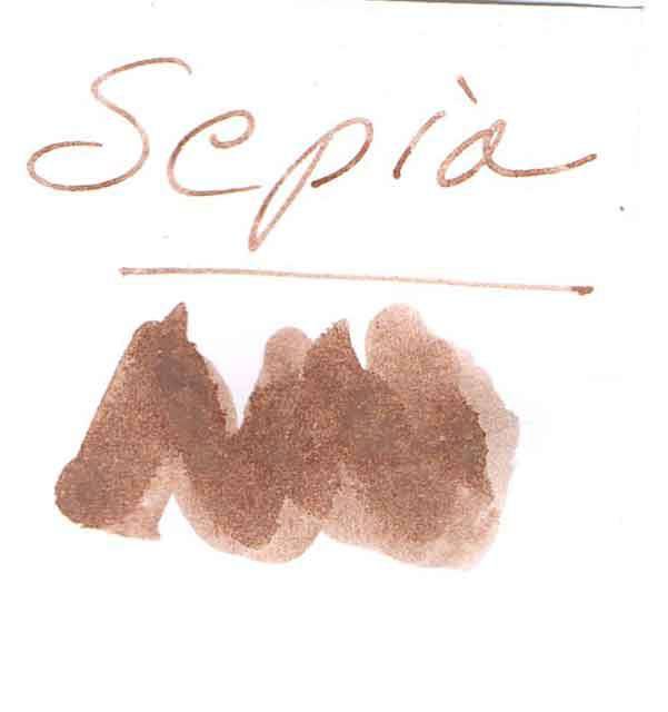 Bottled Calligraphy Inks - Sepia - Papier Plume